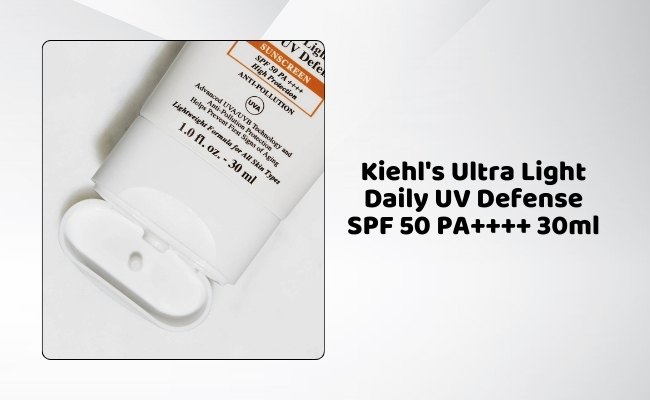 Kem chống nắng cho nam không nâng tone Kiehl's Ultra Light Daily UV Defense SPF 50 PA++++ 30ml

