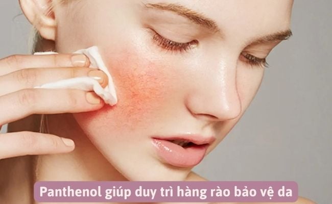 Panthenol có tác dụng gì với da?