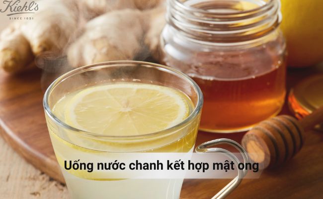 Uống nước chanh kết hợp mật ong làm sáng da tự nhiên