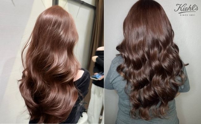 Màu tóc nhuộm không cần tẩy nâu socola