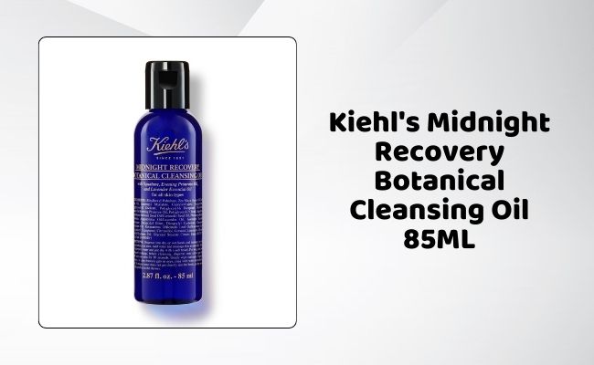 Sữa rửa mặt cho tuổi dậy thì Dạng Dầu Kiehl's Midnight Recovery Botanical Cleansing Oil 85ML