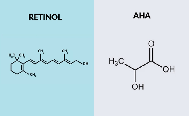 Kết hợp Retinol với AHA/BHA