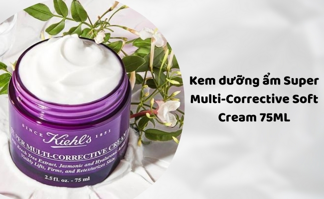 Kem dưỡng ẩm cho da khô mụn Super Multi-Corrective Soft Cream 75ML