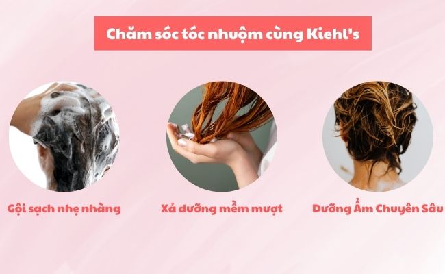 Chăm sóc tóc nhuộm cùng Kiehl’s