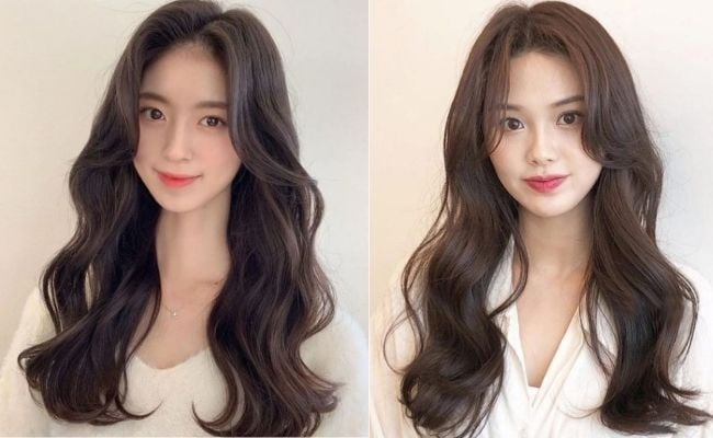 Kiểu tóc dài xoăn sóng lơi