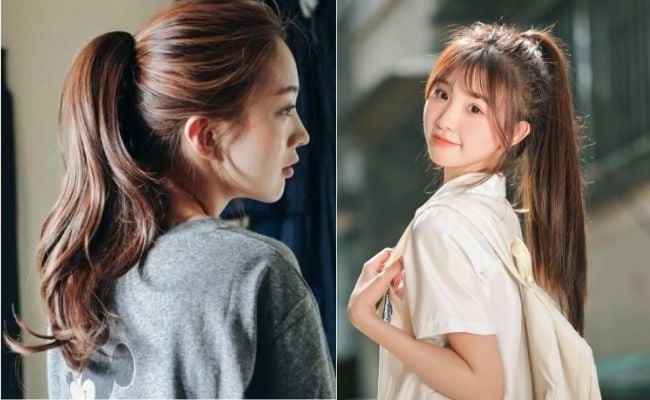 Cách búi tóc kiểu đuôi ngựa thoải mái