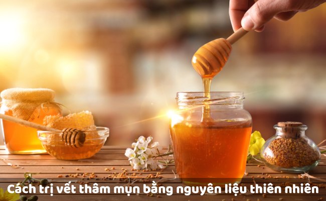 Trị thâm mụn lâu ngày bằng các nguyên liệu từ thiên nhiên


