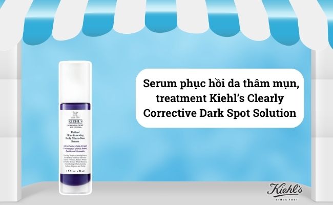 Serum phục hồi tái tạo da Kiehl’s Retinol Micro-Dose