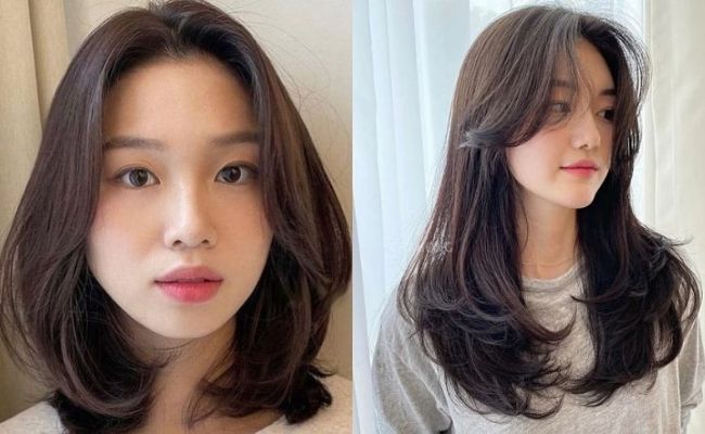 Tóc uốn xoăn cúp đuôi được yêu thích