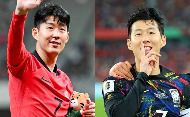 Kiểu tóc rẽ ngôi lệch của Son Heung-min