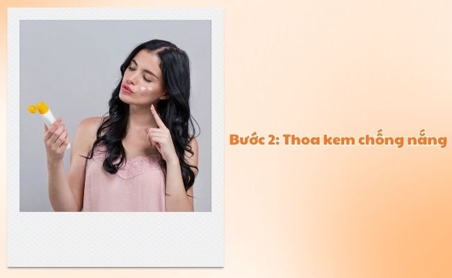 Thoa kem chống nắng