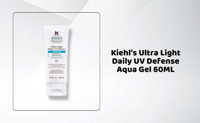 Kem chống nắng chỉ số SPF 50 PA++++ Kiehl's Ultra Light Daily UV Defense Aqua Gel 60ML