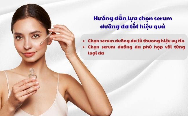 cách chọn serum dưỡng da phù hợp