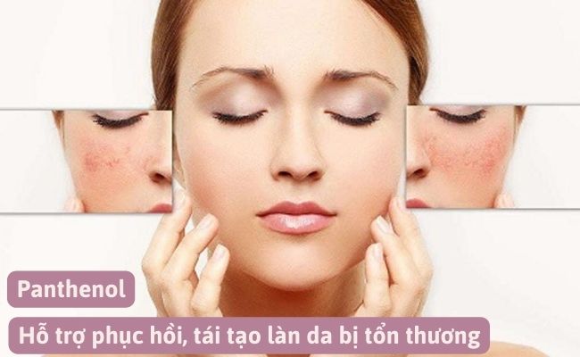 Panthenol có tác dụng gì với da?