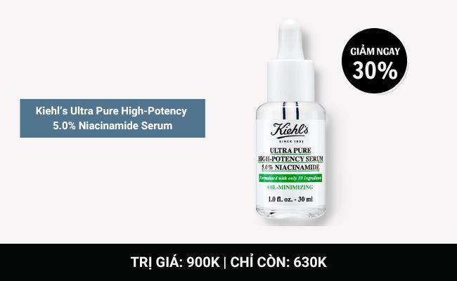 Gợi ý sản phẩm serum vitamin B3 nổi tiếng của Kiehl’s