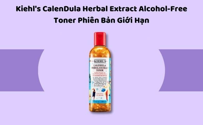 Kiehl's CalenDula Herbal Extract Alcohol-Free Toner Phiên Bản Giới Hạn

