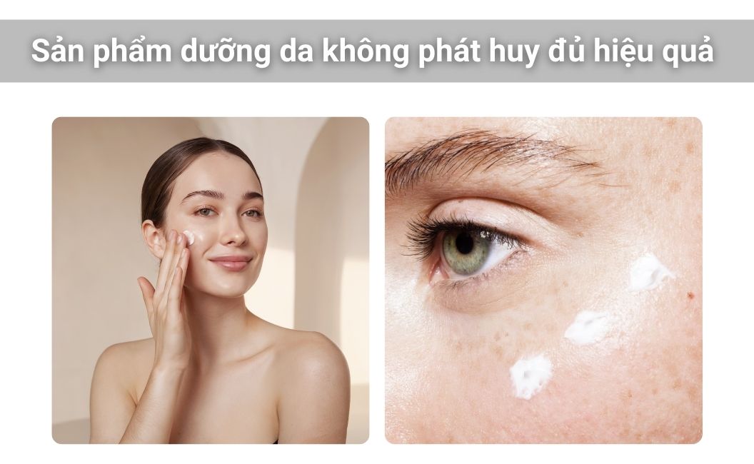 Mỹ phẩm không đạt tiêu chuẩn khiến da khó trắng