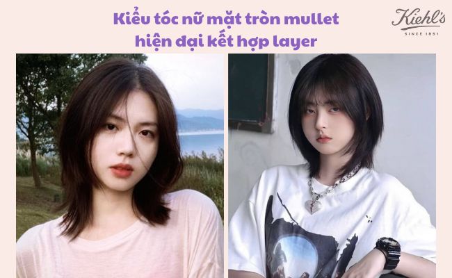 Top kiểu tóc cho mặt tròn gọn, xinh xắn