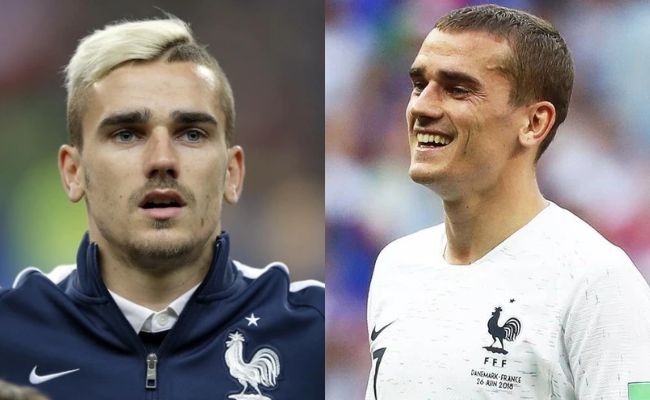 Kiểu tóc cầu thủ bóng đá Antoine Griezmann