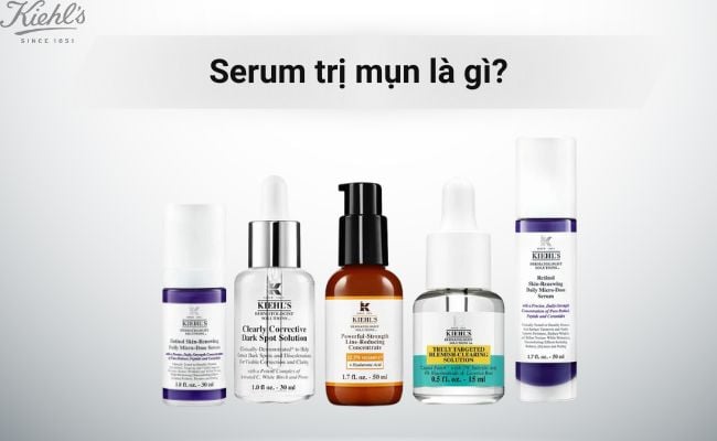 serum trị mụn là gì