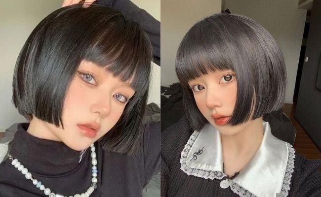 Tóc tém búp bê kiểu Pháp cổ điển