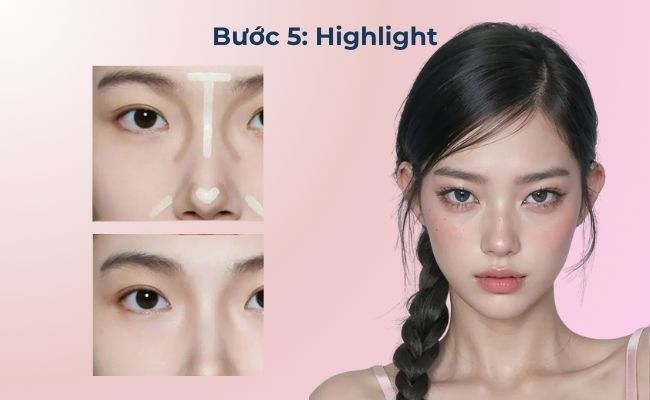 Hướng dẫn các bước cơ bản makeup Douyin