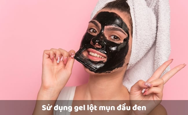 Cách lột mụn đầu đen tại nhà bằng gel lột mụn