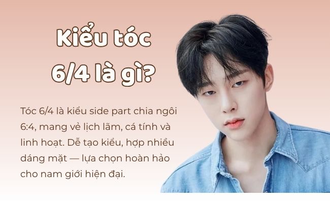 Kiểu tóc 6/4 là gì?