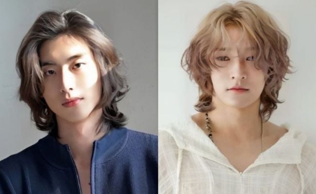 Kiểu tóc dài nam 7/3 tinh tế