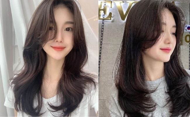 Kiểu tóc tỉa layer mái bay