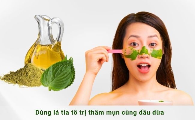 7 Cách trị mụn thâm bằng lá tía tô đơn giản, hiệu quả tại nhà