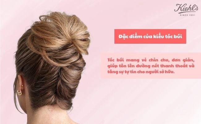 Đặc điểm của kiểu tóc búi