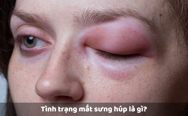 Mắt sưng húp là bị bệnh gì?