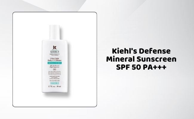 Kiehl's Defense Mineral Sunscreen SPF 50 PA+++
