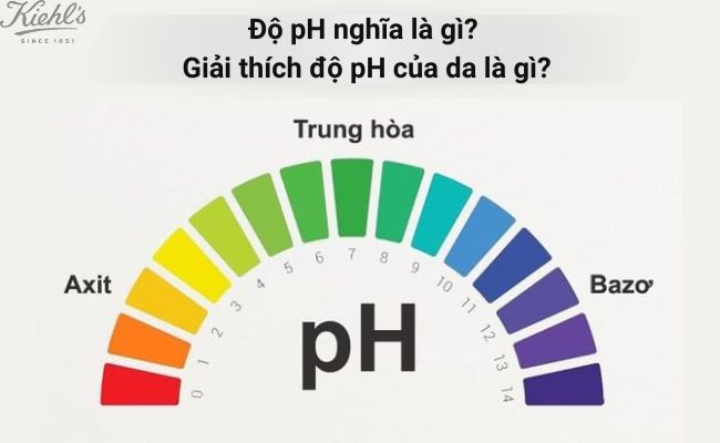 Độ pH nghĩa là gì? Giải thích độ pH của da là gì?
