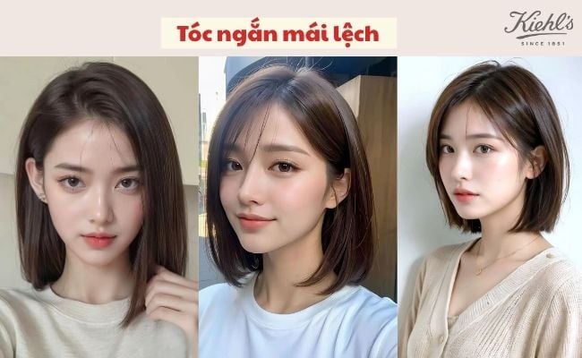 các kiểu tóc ngắn cho mặt tròn giúp che khuyết điểm hot nhất