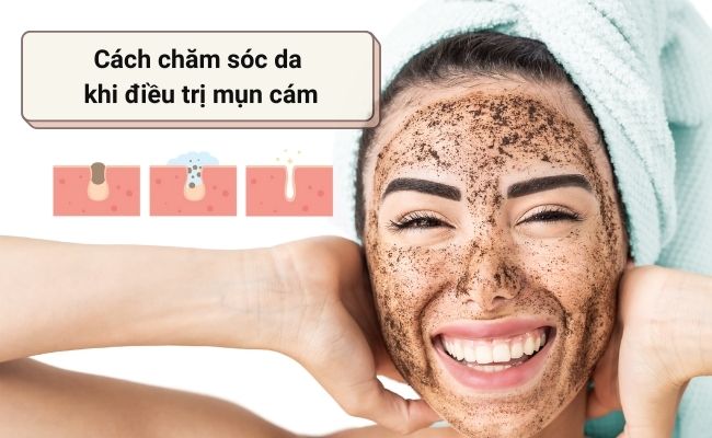 Tẩy tế bào chết để giữ lỗ chân lông thông thoáng
