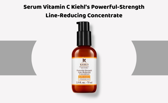 Serum Vitamin C Cho Da Dầu Mụn Kiehl's Powerful-Strength Line-Reducing Concentrate 15ML