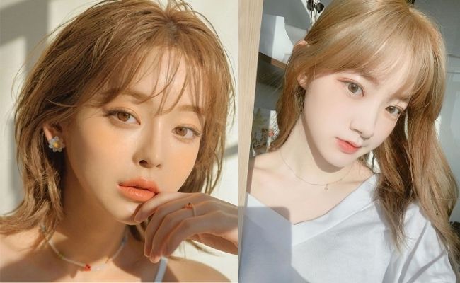 Tóc màu vàng đậm