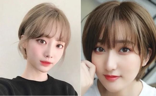 Tóc tomboy mái thưa