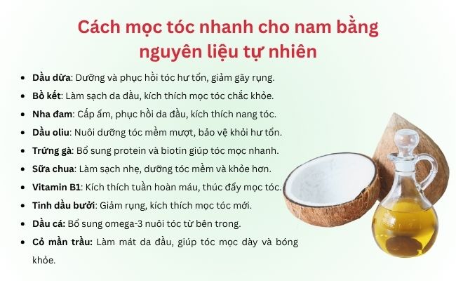 Các cách giảm tình trạng rụng tóc ở nam giới