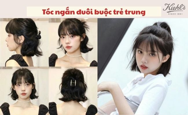 các kiểu tóc ngắn cho mặt tròn giúp che khuyết điểm hot nhất