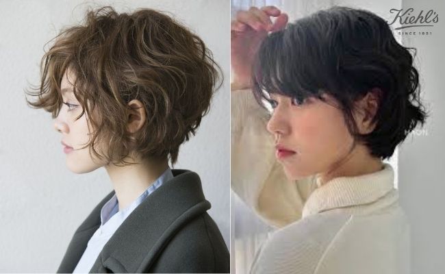 Kiểu tóc tém uốn