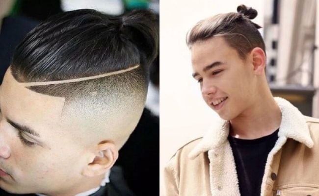 Kiểu tóc dài kẻ vạch mạnh mẽ