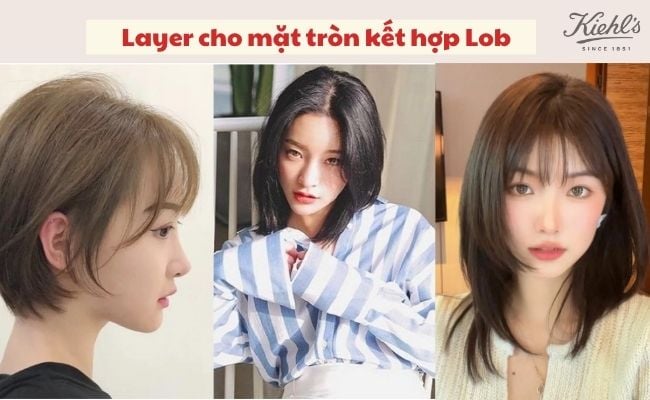 các kiểu tóc ngắn cho mặt tròn giúp che khuyết điểm hot nhất
