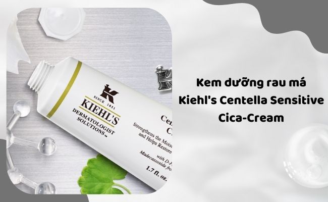 Kem dưỡng rau má tái tạo da Kiehl's Centella Sensitive Cica-Cream