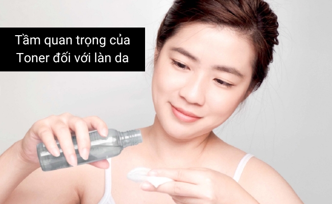 công dụng của toner cho da dầu mụn
