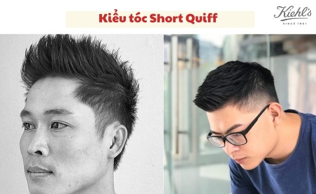 Kiểu tóc nam ngắn Short Quiff