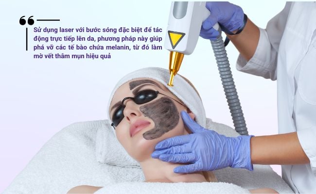 Vì là công nghệ hiện đại nên liệu trình điều trị thâm mụn nặng bằng laser thường có chi phí khá cao