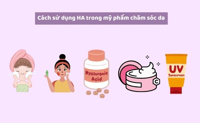 Cách sử dụng serum HA hiệu quả